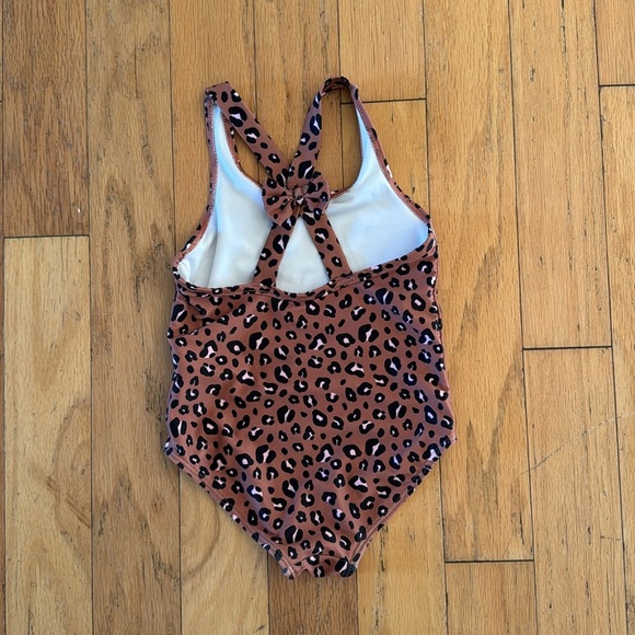 Carters | Cheetah Patterned |Toddler Bathing Suit | size 4 - Picture 3 of 4